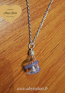 Pendentif pour huiles essentielles